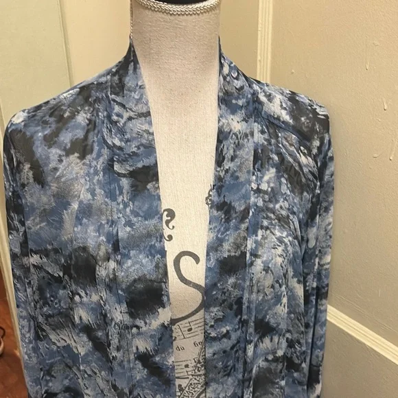 Olivaceous Blue Kimono M/L - Picture 3 of 6